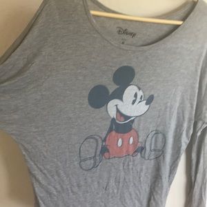 Disney Mickey cotton long sleeve shirt